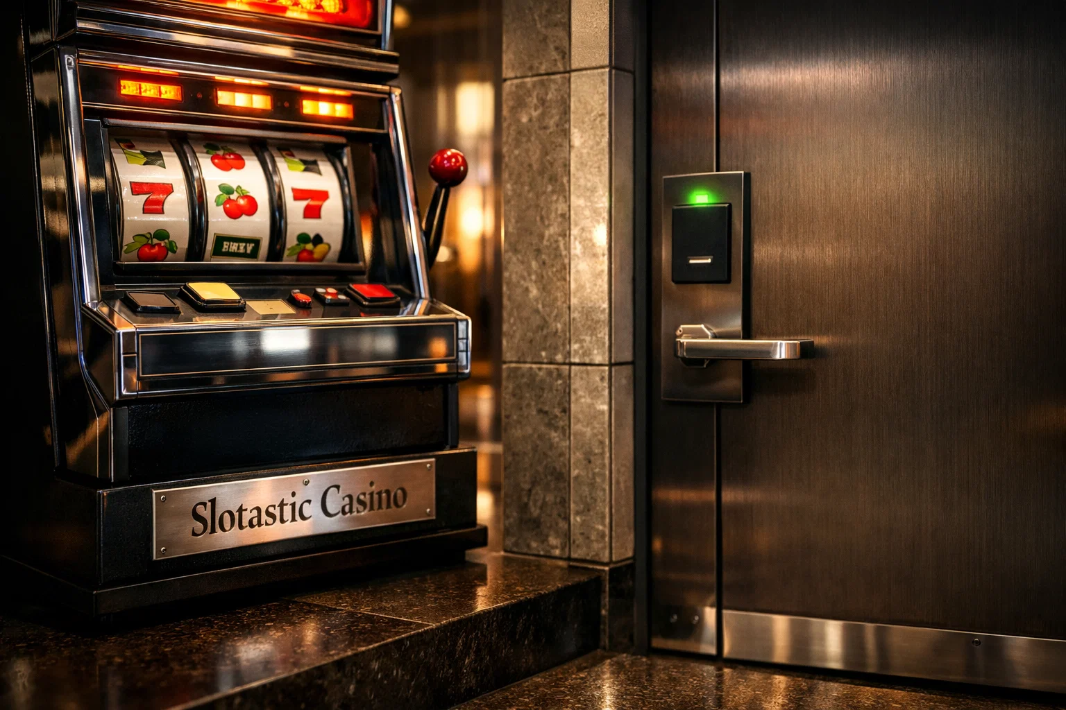 Player enjoying Slotastic games on mobile